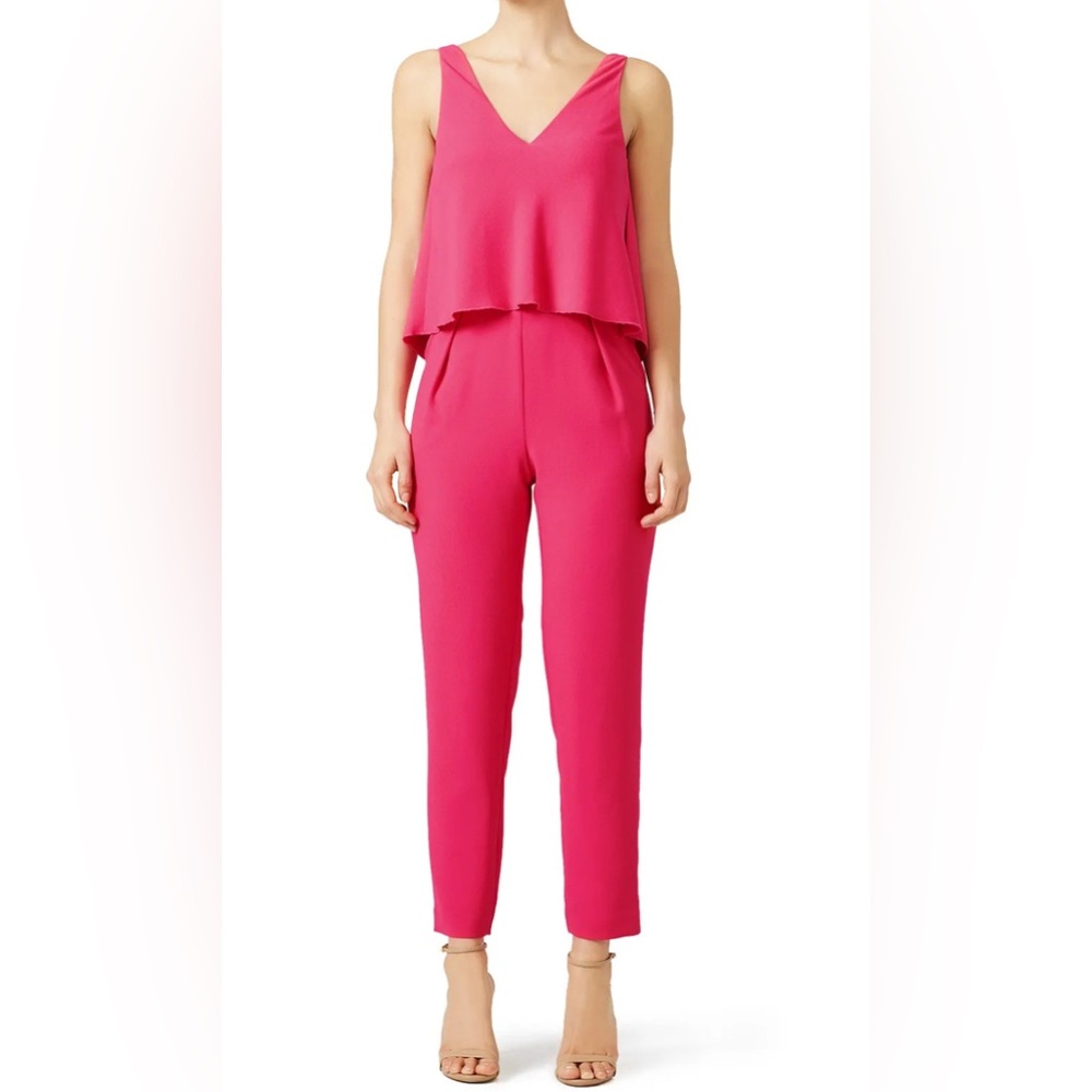 Pink Oceanside Jumpsuit XL 
Trina Turk Elegant Pink Women's Jumpsuit X